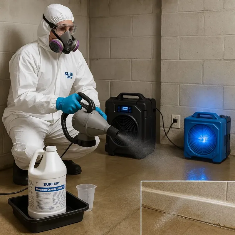 Sanitization and Odor Removal process in Kensington, NY