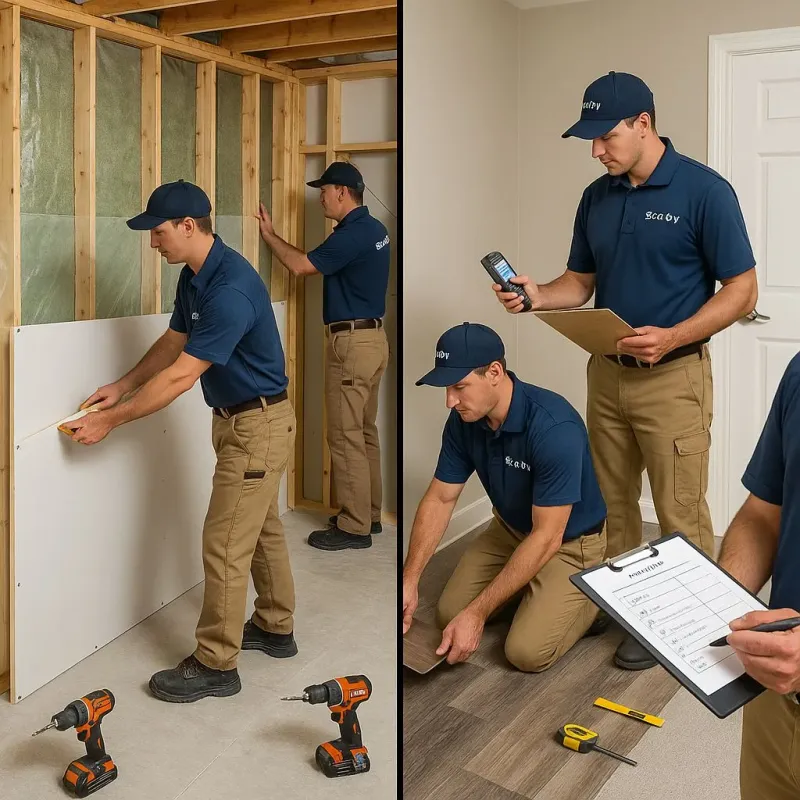 Repairs and Reconstruction process in Kensington, NY
